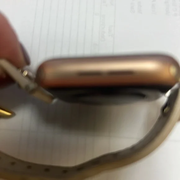 Apple Watch SE 44mm. GPS. Watch holds charge over 24 hours.